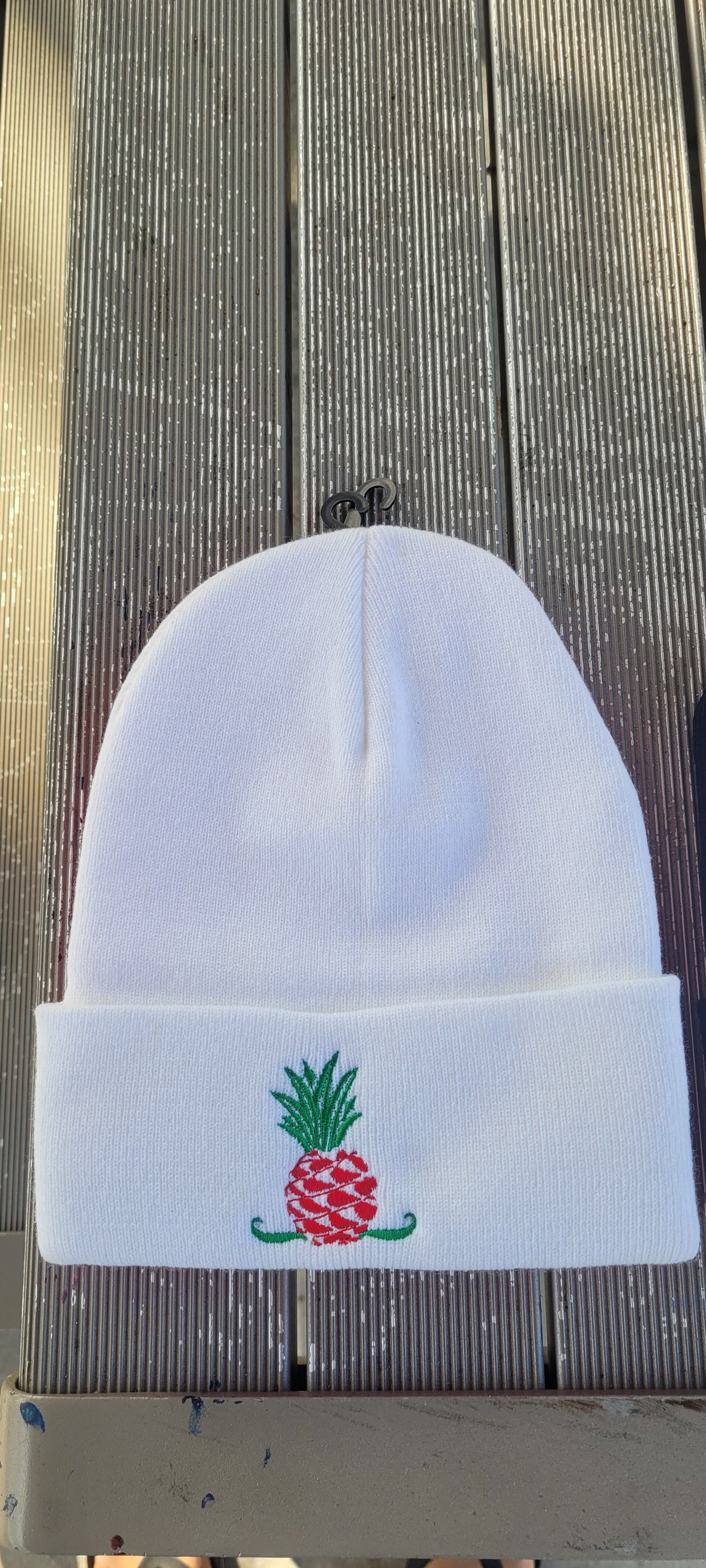 (Off White Collection Pineapples)Luxury Beanies (Royal Blossom)
