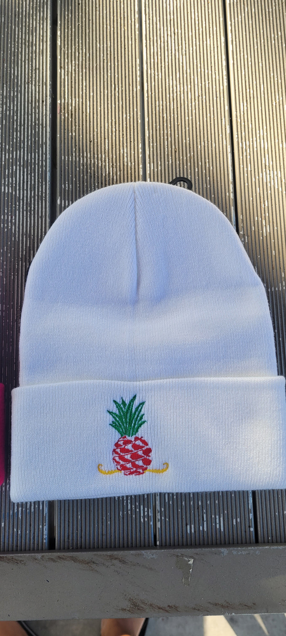 (Off White Collection Pineapples)Luxury Beanies (Royal Blossom)