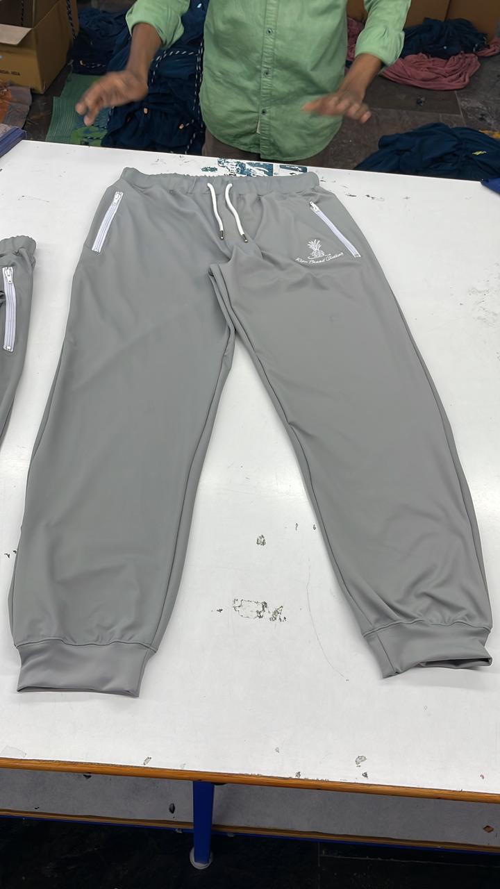 Glowing Gray Pineapple Jogger Set (Royal Blossom Company) Preorder